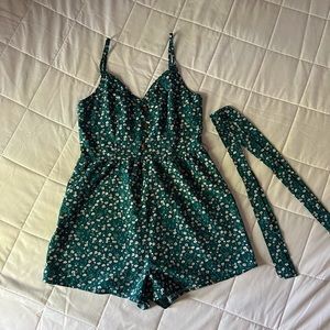 Shein Floral Romper